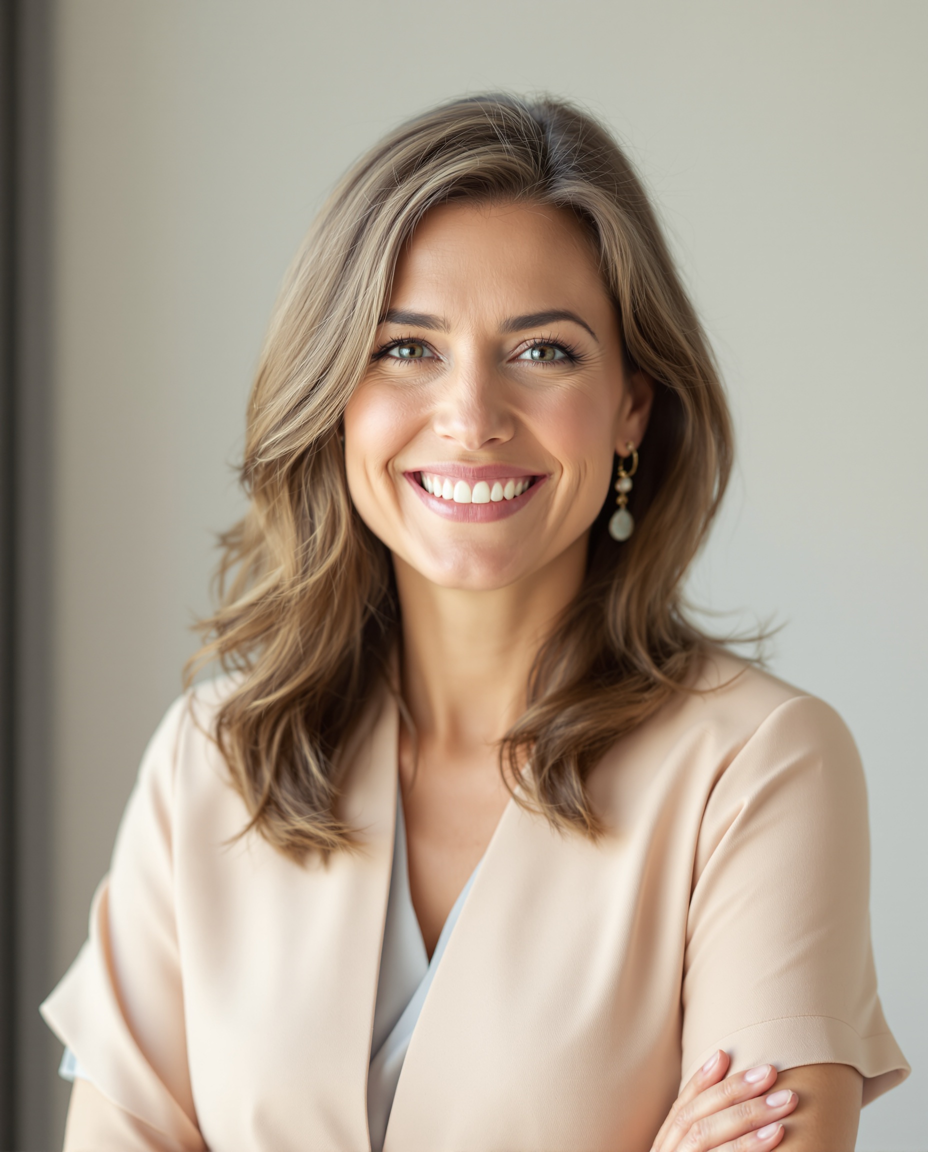 Warm, welcoming woman representing women's cardiovascular health screening